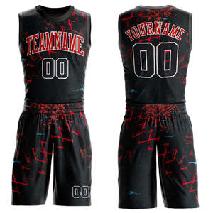 Conjunto de Uniforme de Baloncesto Profesional para Jugadores Deportivos, Camiseta sin Mangas y Pantalones Cortos a Juego con Nombre y Número Personalizados - Product Image 1