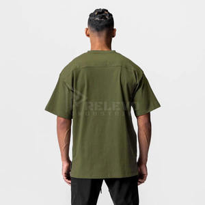 T-shirts en polyester/coton à manches longues double couche pour hommes, séchage rapide, respirants, fabriqués au Pakistan, haute qualité, vente en gros - Product Image 2