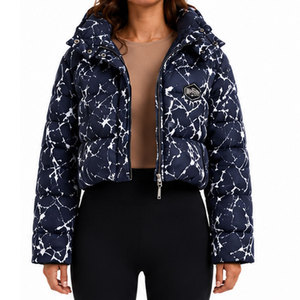 <b>Women's</b> Premium <b>Winter</b> <b>Parka</b> Jacket with Water Resistant Fabric Heavy Quilted Padding and Elegant Design <b>for</b> Outdoor Fashion - Product Image 1