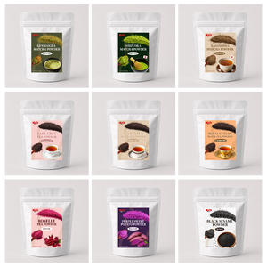KEI FU Polvo de Hojicha Japonés 100g para té de burbujas o repostería - Product Image 3