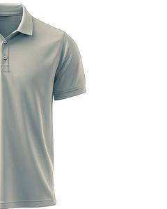 Polo élégant pour homme à manches courtes, confortable et respirant, conçu pour les tenues décontractées et semi-formelles. - Product Image 3