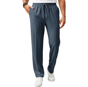 Pantalones Chinos de Algodón Elástico para Hombre, Ligeros, de Secado Rápido, Ecológicos, Transpirables, Modernos, Casuales, con Tela Suave y Duradera - Product Image 1