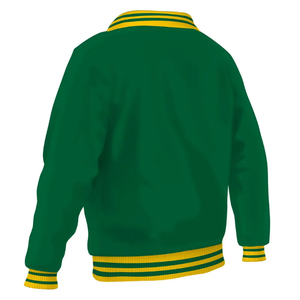 แจ็คเก็ตเบสบอล Factory Letterman แฟชั่นใหม่ คุณภาพสูง หนังปักลายผ้าขนหนู ดีไซน์เนอร์ออกแบบเอง แจ็คเก็ตวาร์ซิตี้ฤดูหนาว - Product Image 5
