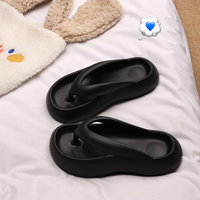 Sandales tongs compensées pour femmes avec soutien de la voûte plantaire, en EVA ultra-doux, antidérapantes, légères, pour l'été et la plage, style décontracté