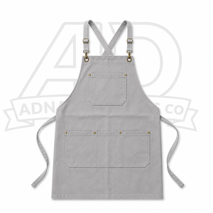 Custom Bib <b>Apron</b> Adjustable Chef <b>Kitchen</b> <b>Apron</b> Restaurant Cooking <b>Apron</b> Cotton Canvas Barista <b>Apron</b> with Custom Logo - Product Image 3