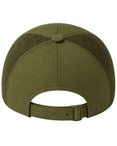 Men Olive Green Mesh Panel Sports Cap Breathable Lightweight Adjustable Summer Running Training Outdoor Baseball Hat For Men Use - Product Image 2