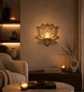 Handmade Hanging Candle <b>Holder</b> Decorative Metal Lantern Wall Hanging <b>Tealight</b> Candle <b>Holder</b> Home Decor - Product Image 2