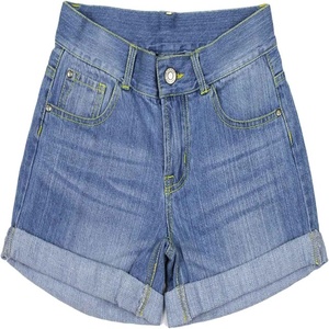 Shorts en coton pour femmes de haute qualité, dernier design, impression de logo personnalisée, fermeture élastique à la taille, style décontracté, respirant, shorts tendance - Product Image 4