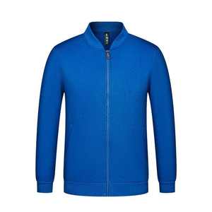 Sweat-shirt à capuche unisexe 100% coton avec fermeture éclair, doublé, coupe ample, tissu tricoté respirant, hiver, brodé - Product Image 5