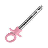 Surgical Dental Aspirating Syringe 1.8ml Self-Aspirating Pink Handle CE ISO OEM ODM Stainless Steel Brass Instrument Set