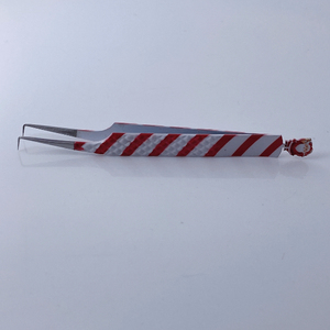 Wholesale Price Custom Logo J2 Japanese Stainless Steel Anti-Static Durable Eyelash Tweezers Beauty Tool Fiber Tip for Eyelash - Product Image 4