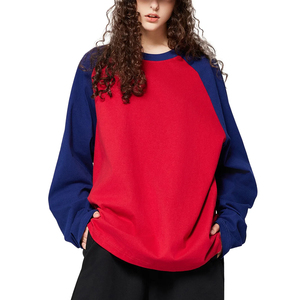 OEM <b>Men</b> Women Acid Wash Crewneck Sweatshirt Oversized Vintage Streetwear Custom Logo Manufacturer Supply - Product Image 3