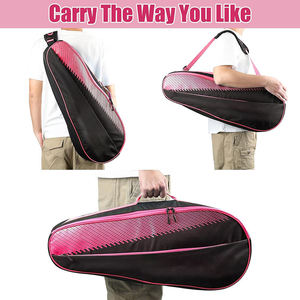 Premium Tennis Racquet Bag with Water Resistant Fabric Dual Side Bottle Holders and Ergonomic Padded Shoulder Straps - Product Image 4
