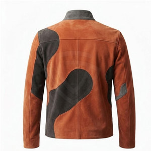 Classic <b>Suede</b> <b>Leather</b> <b>Jacket</b> With Elegant Minimal Design Premium Material Comfortable Fit For Men Fashion And Seasonal Wear - Product Image 2