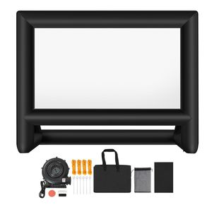 Écran de cinéma gonflable de 20 pieds avec sac de rangement portable et installation facile pour projection en extérieur - Product Image 1