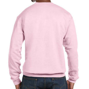 Men's Solid Color Sweatshirts New Autumn Winter Casual Cotton Pullovers Heavyweight Oversized Embroidered Hoodie Pullover - Product Image 3