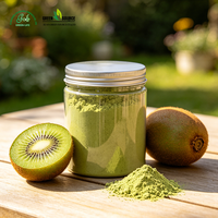 Groene Leven Kruiden Kiwi Fruitpoeder Bulk Ingrediënt Fabrieksdirect Natuurlijk Fruit Grondstof Export Fabrikant