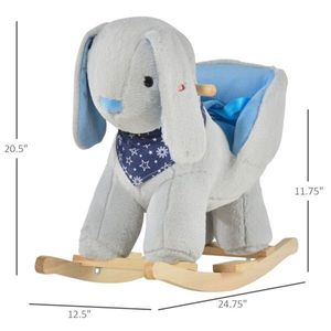 Kids' Rabbit Rocking Chair - Product Image 2