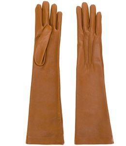 Custom <b>Ladies</b> Luxury <b>Leather</b> Opera <b>Gloves</b> Four Seasons Winter Long Finger Comfortable Casual Daily Outdoor Party Warm Cosplay - Product Image 5