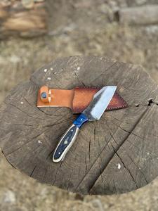 Cuchillo de Caza Sheepsfoot con Hoja de Acero al Carbono de Primera Calidad y Mango de Madera, Suministro Directo de Fábrica, MOQ Bajo, en Venta - Product Image 6