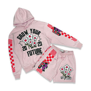 Ensemble confortable de sweat-shirt et short pour homme, style streetwear, tenue de sweat-shirt et short pour homme - Product Image 2