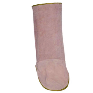 Protège-chaussures de soudage industriels en cuir de vachette pleine fleur certifiés CE, résistance à la chaleur 500-1000°C, ignifuges et anti-coupure - Product Image 2
