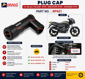 ปลั๊กหัวเทียน Bajaj Pulsar DTSi, Discover DTSi, Avenger DTSi คุณภาพส่งออกสำหรับอะไหล่รถสองล้อ อินเดีย ออราโด - Product Image 3