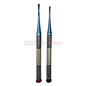 Kit de 7 Piezas de Elevadores de Raíz Mini y PDL de Alta Calidad para Procedimientos Dentales, Acero Inoxidable, Fuente de Alimentación Manual, Luxación - Product Image 6