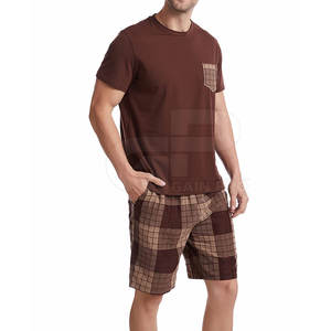 Ensemble de shorts de sport et d'extérieur pour hommes, respirant, confortable, coupe flexible, adapté à la course, aux entraînements ou à un usage décontracté en été - Product Image 6