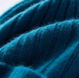 Unisex Acrylic <b>Beanie</b> Hat Adjustable Solid Color Ribbed Knit Breathable & <b>Waterproof</b> Winter Casual for Adults 56-58CM - Product Image 4