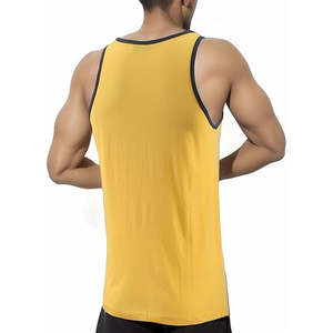 Camisetas de Tirantes Lisas de Algodón Personalizadas para Hombre al por Mayor, Transpirables, para Gimnasio, Fitness, Entrenamiento, Talla XL, Servicio OEM, Tejidas - Product Image 2