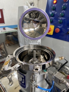 เครื่องย้อมเส้นด้ายแบบกรวยแนวตั้งอัตโนมัติ JOGSON JVT 15-C 15 กก. ทำจากสแตนเลส 316L สำหรับงานสิ่งทอ พร้อมโปรแกรมควบคุมการทำงาน - Product Image 5
