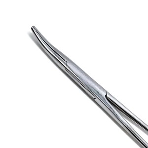 Pinzas Hemostáticas Curvas Halsted Mosquito de Acero Quirúrgico 140mm 13-039-140, Instrumento Hemostático Manual de Precisión, 1 Año de Garantía - Product Image 4