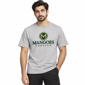 Camiseta Premium de Cuello Redondo, 220 GSM, Acabado Teñido Vintage, Corte Regular, Detalle Bordado Personalizado, Ecológica, Transpirable, Moderna - Product Image 2