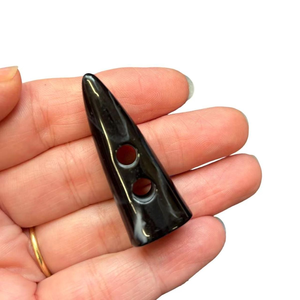 Broche de Cuerno de Búfalo de la India 100% Natural de Alta Calidad, con la Mejor Técnica de Mosaico Animal, Inspirado en Ángeles, Producto Artesanal Natural - Product Image 1