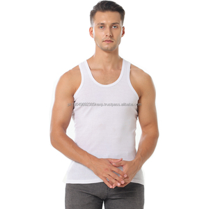 Débardeurs de sport pour hommes en coton 100% de haute qualité en gros, décontractés, pour la musculation, respirants - Product Image 6