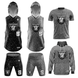 Ensemble d'uniformes de football sublimés personnalisés avec logo d'équipe, maillot, short, sweat à capuche et sac à dos – Kits de football 7 contre 7 sublimés - Product Image 1