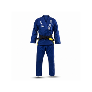 ASKAR Blue Jis Jitsu Gi Unisex Durable <b>Martial</b> <b>Arts</b> <b>Wear</b> for Training - Product Image 1
