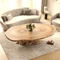 Nouvelle conception, table basse en bois massif 100%, meubles artisanaux, style campagnard américain, décoration de salon, décoration de la maison