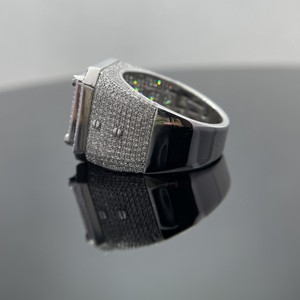 Bijoux hip hop Bague en diamant certifiée IGI CVD HPHT Lab Grown Created Diamond Ring Bague en or massif 14k pour femme homme - Product Image 2