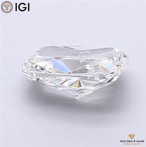 เพชร CVD ขนาด 2.50 กะรัต รูปทรงคุชชั่น พร้อมใบรับรอง IGI สี F ความสะอาด VS1 สำหรับงานประดับตกแต่งระดับพรีเมียม - Product Image 3