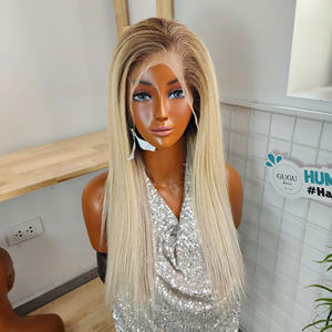 Perruque droite avec dentelle transparente, perruque vietnamienne longue - Product Image 2