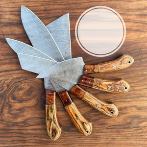 PRESTIGE BLADES OEM ODM Handmade 67 Layer Damascus Steel 5-Piece <b>Sharp</b> Chef <b>Knife</b> <b>Set</b> Professional Kitchen <b>Knife</b> Wholesale - Product Image 5