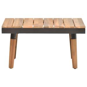 Conjunto de Sofá Grande de Madera de Acacia con Fundas Extraíbles Gris Oscuro, Conjuntos para Jardín - Product Image 4