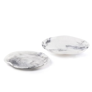 Bol à salade artisanal de luxe en résine, fait main, plat de service décoratif haut de gamme pour salades, fruits, collations, tables à manger, restaurants - Product Image 1