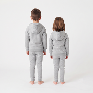 Conjunto Deportivo de Moda 2026 para Niños, Personalizado, con Capucha y Cierre de Media Cremallera, de Algodón, Dos Piezas, para Niños y Niñas - Product Image 2