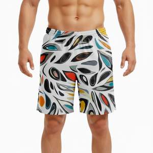 Trajes de baño para hombre, pantalones cortos de playa, ropa de gimnasio, pantalones cortos de entrenamiento, ropa de natación, pantalones cortos de surf, boardshorts para hombre. - Product Image 4