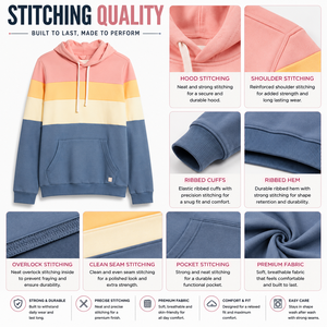 Sudadera con Capucha para Hombre, Sudadera con Bolsillo Tipo Canguro, Sudadera Deportiva Informal - Product Image 6