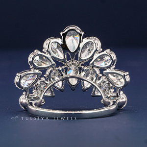 Elegant 14K Gold Lab Created <b>Diamond</b> <b>Ring</b> for Women Premium Synthetic <b>Diamond</b> Engagement Wedding <b>Ring</b> Fine Jewelry Gift - Product Image 6