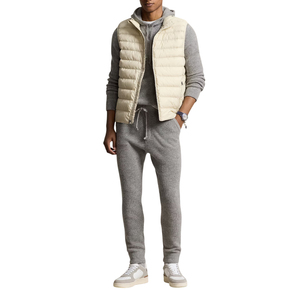 Men Lightweight Body <b>Warmer</b> Puffer Vest Winter Sleeveless Jacket Quilted Warm Outdoor Casual OEM Custom Supplier - Product Image 5
